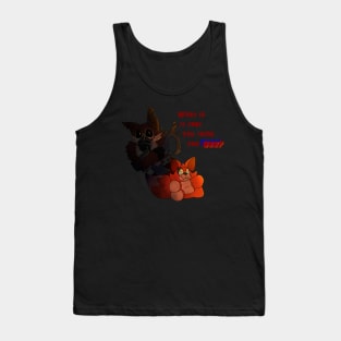 Nightmare Foxy- What is it that you think you see? Tank Top